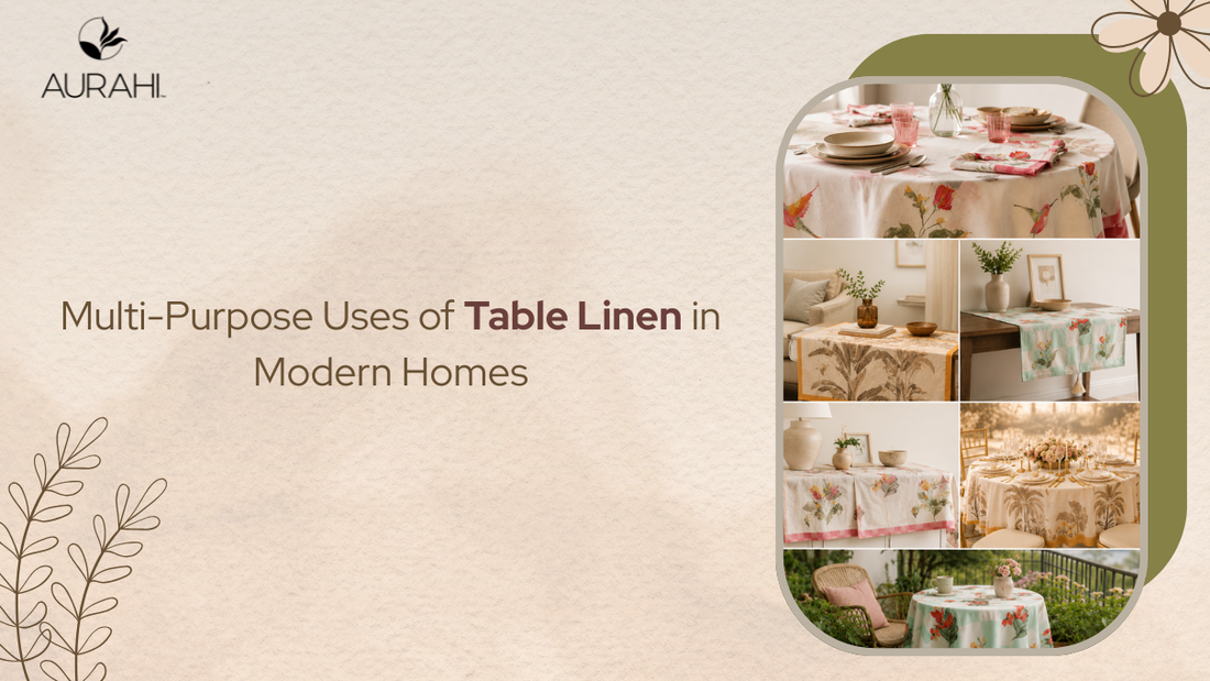 Multi-Purpose Uses of Table Linen in Modern Homes