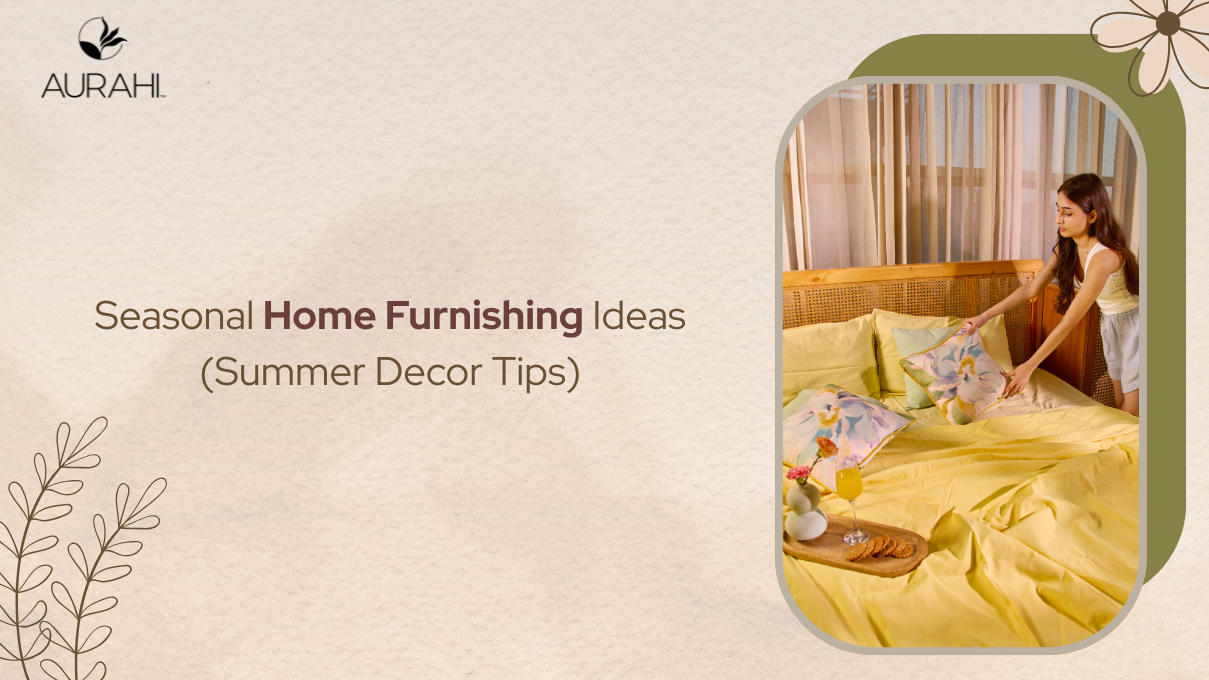 Seasonal Home Furnishing Ideas (Summer Decor Tips)