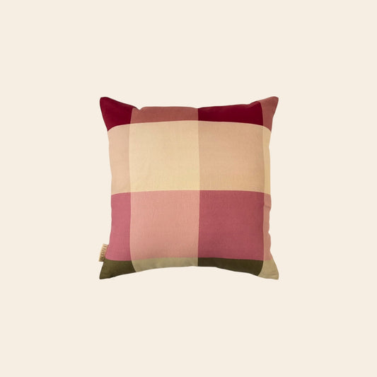 hearth plaid designer luxury cushion cover by aurahi